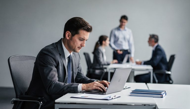 Overzicht van hoogbegaafd werk problemen op de werkvloer in een professionele kantooromgeving
